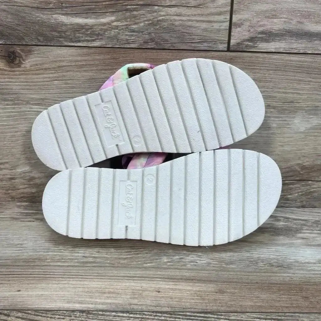 NEW Cat & Jack Hazel Slip-On Sandals sz 2Y - Me 'n Mommy To Be