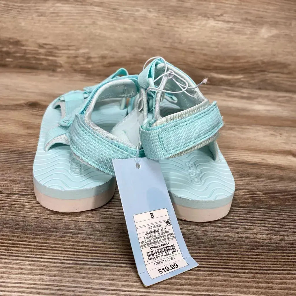 NEW Cat & Jack Emery Ankle Strap Sandals sz 5Y - Me 'n Mommy To Be