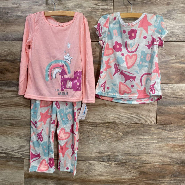 NEW Just One You 3pc I Am Magical Pajama Set sz 4T - Me 'n Mommy To Be
