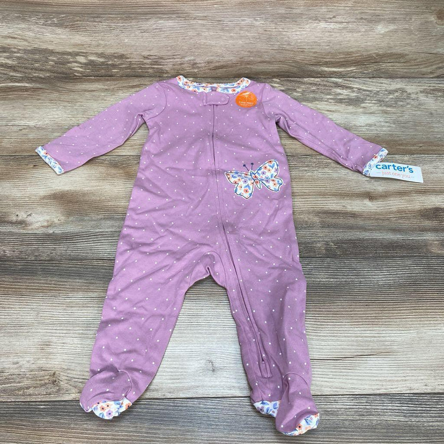 NEW Just One Polka Dots Sleeper sz 9m - Me 'n Mommy To Be