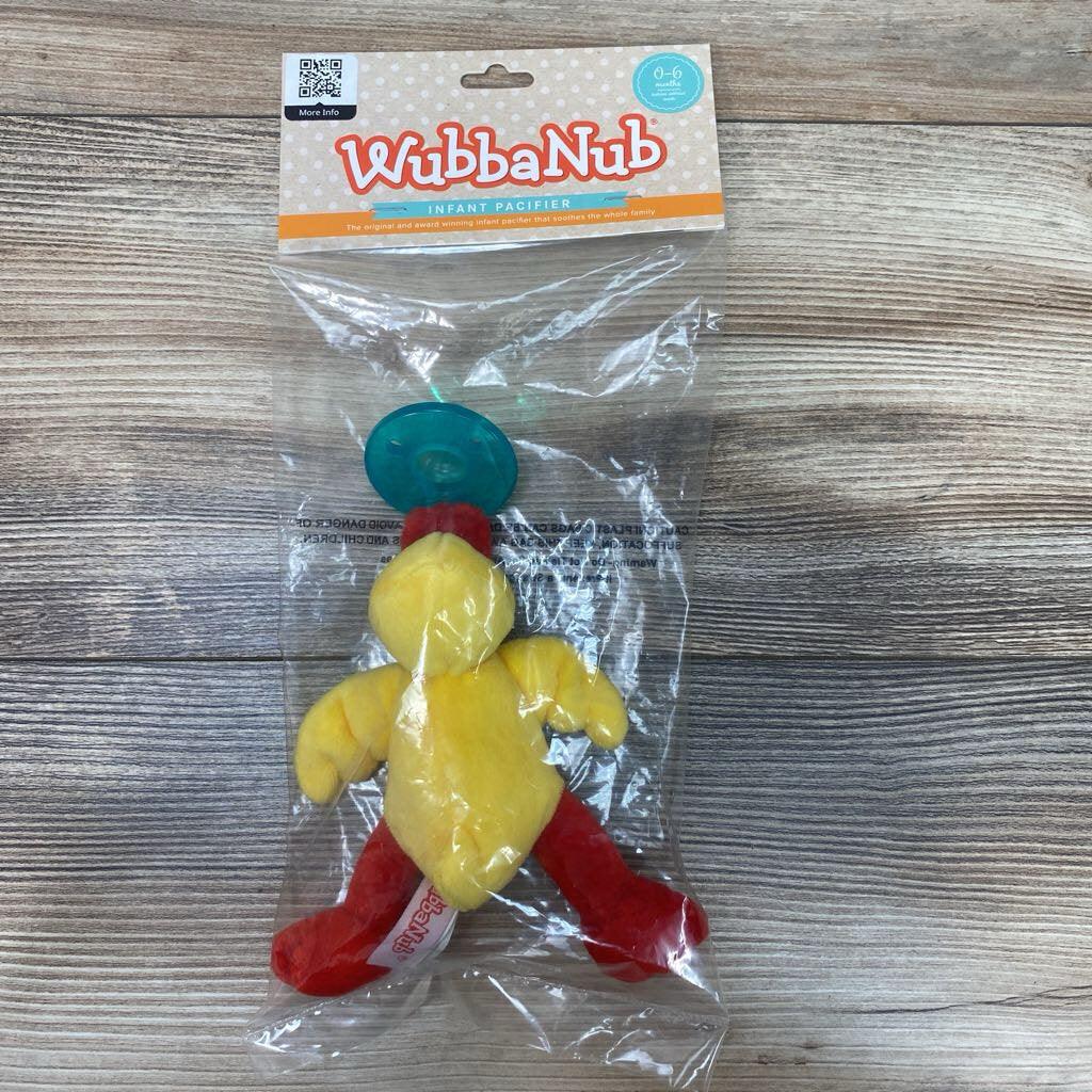 NEW WubbaNub Baby Duck Pacifier 0-6m - Me 'n Mommy To Be