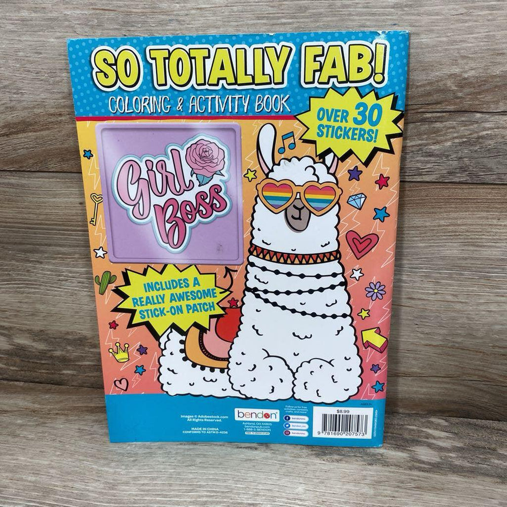 NEW So Totally Fab! Coloring & Activity Book - Me 'n Mommy To Be