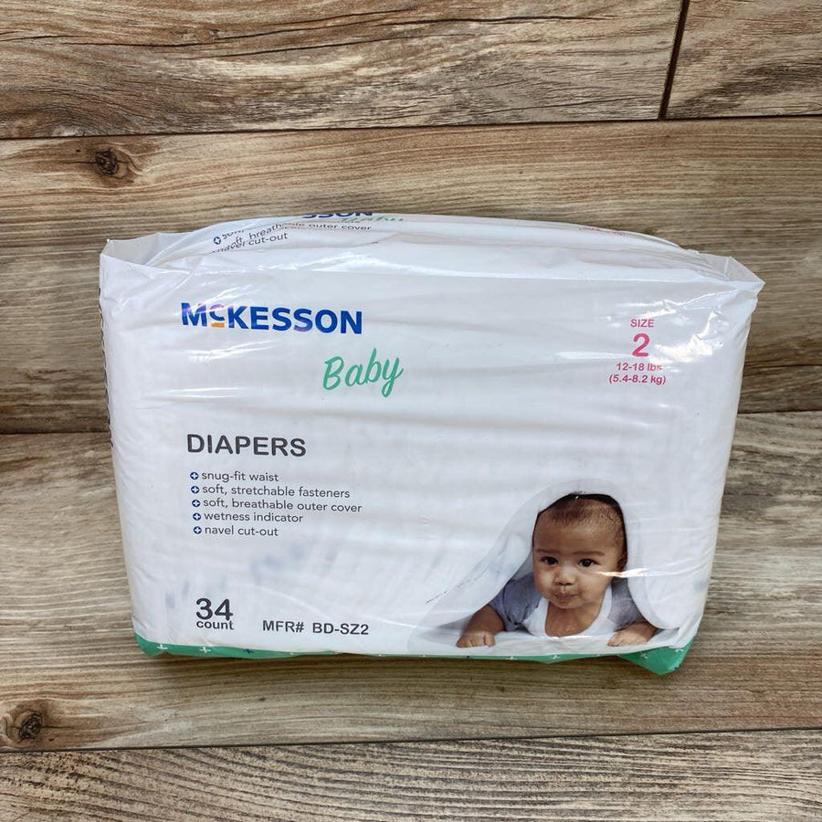 NEW McKesson Disposable Baby Diapers Moderate Absorbency - Me 'n Mommy To Be