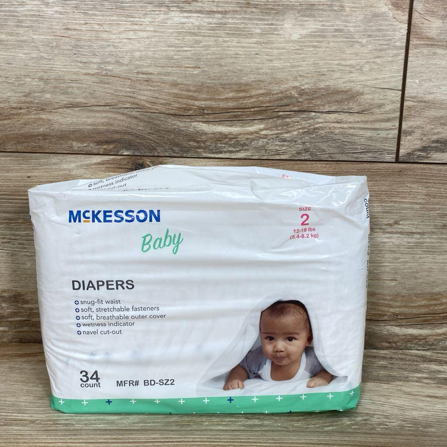 NEW McKesson Disposable Baby Diapers Moderate Absorbency - Me 'n Mommy To Be