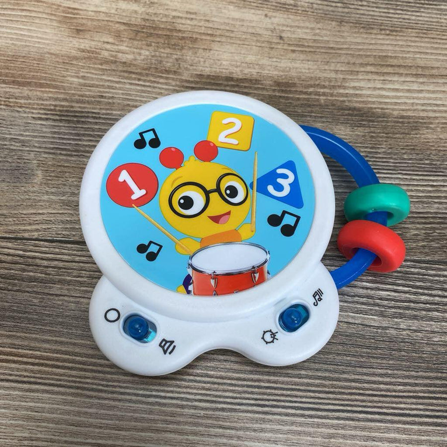 Baby Einstein Tiny Tempo Musical Toy Drum With Bead Chaser - Me 'n Mommy To Be