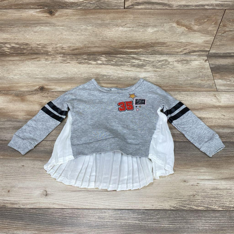 Flapdoodles Cheer Boxy Sweatshirt sz 2T - Me 'n Mommy To Be