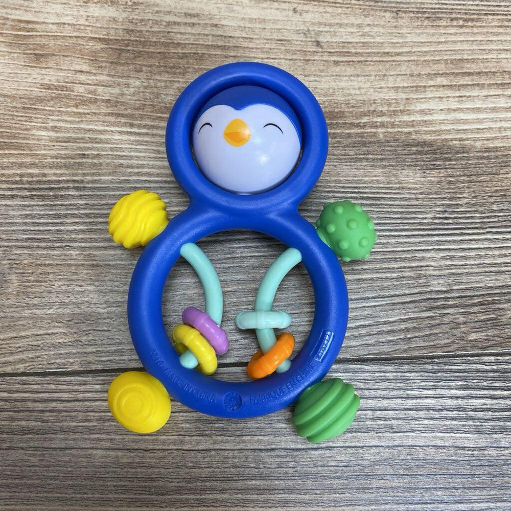 Infantino Busy Lil' Sensory Penguin Rattle - Me 'n Mommy To Be