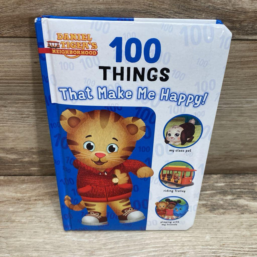 Daniel Tiger's Neighborhood 100 Things That Make Me Happy! Board Book - Me 'n Mommy To Be