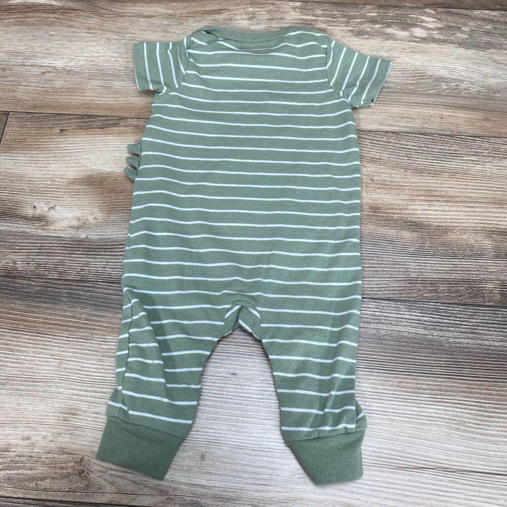 Cat & Jack Striped Dino Romper sz 0-3m - Me 'n Mommy To Be