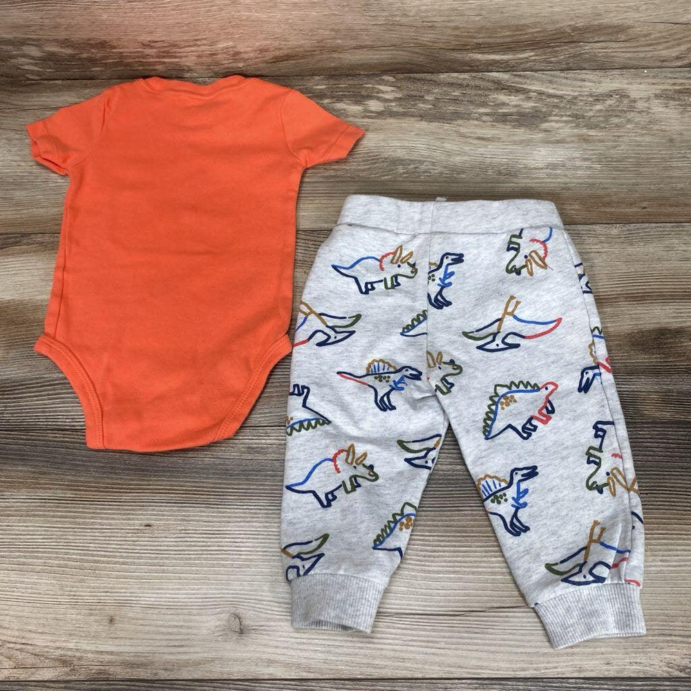 Carter's 2pc Cuddle-Asaurus Bodysuit & Pants sz 12M - Me 'n Mommy To Be