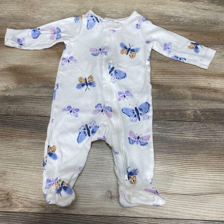 Just One You Butterfly Print Sleeper sz 3m - Me 'n Mommy To Be