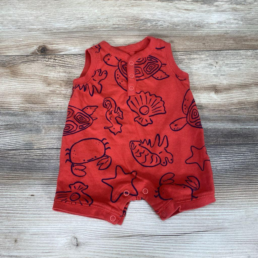 Just One You Animal Print Tank Shortie Romper sz 3M - Me 'n Mommy To Be