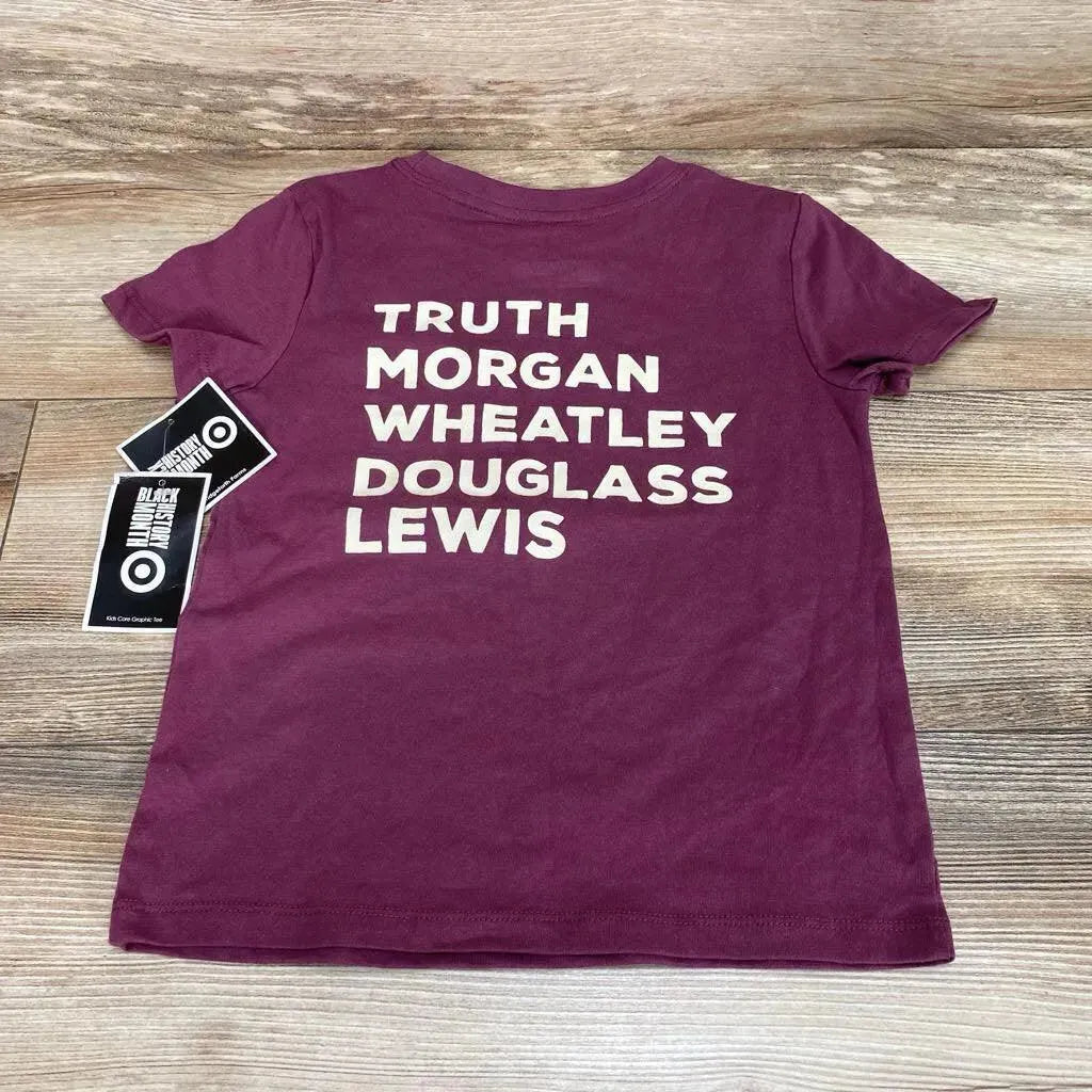 NEW Black History Month Graphic T-Shirt sz 4-5T - Me 'n Mommy To Be