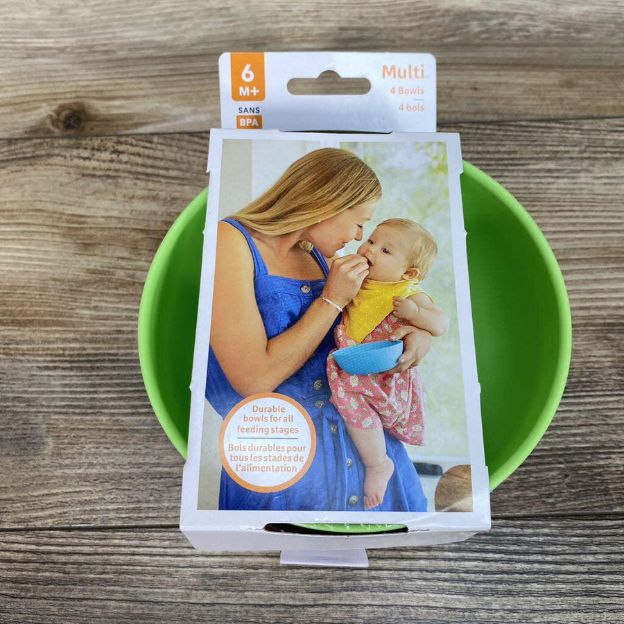 Munchkin 4pk Multi Bowls - Me 'n Mommy To Be