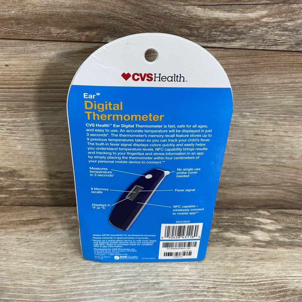 NEW CVS Ear Digital Thermometer - Me 'n Mommy To Be