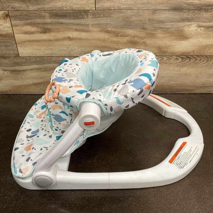Fisher Price Sit-Me-Up Floor Seat in Pacific Pebble - Me 'n Mommy To Be