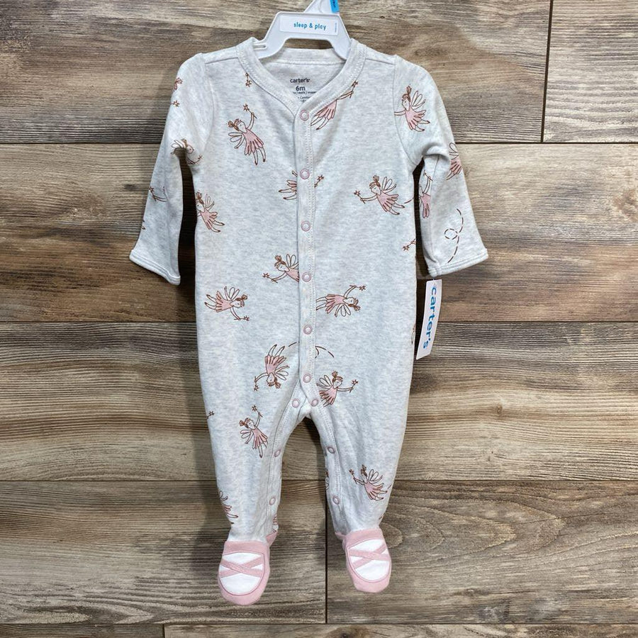 NEW Carter's Fairy Print Sleeper sz 6m - Me 'n Mommy To Be