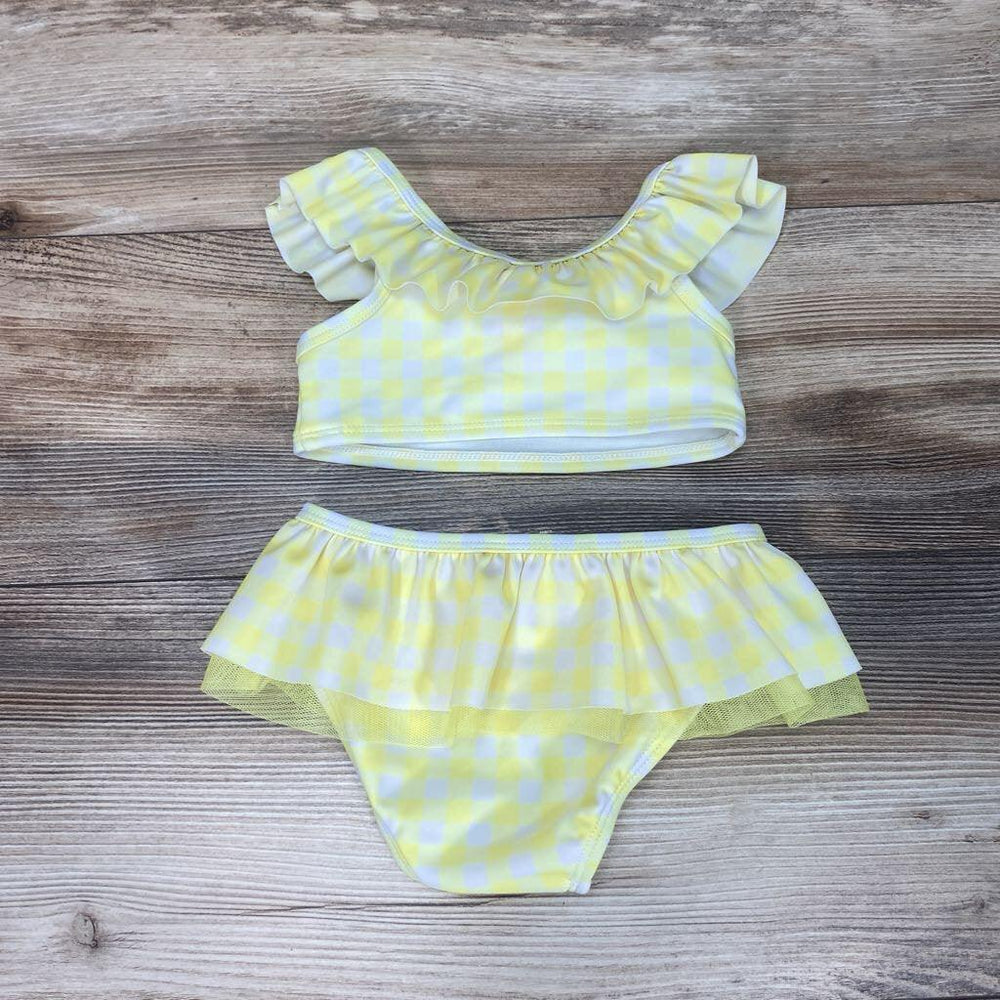 Cat & Jack 2pc Gingham Swimsuit Set sz 18m - Me 'n Mommy To Be