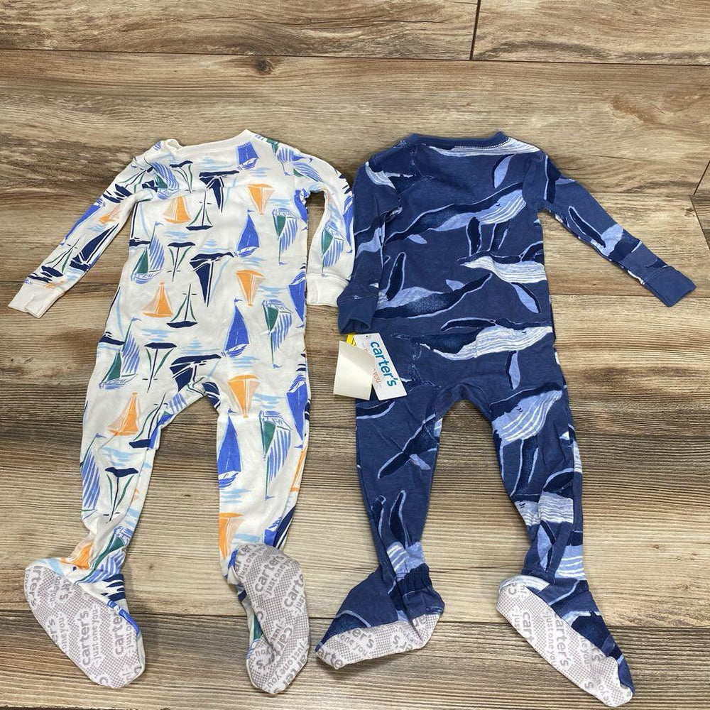 NEW Just One You 2Pk Whale Sleepers sz 12m - Me 'n Mommy To Be
