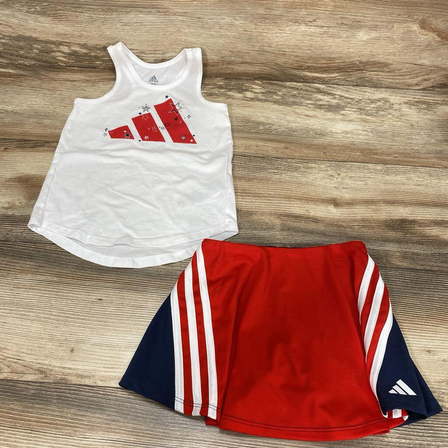 Adidas 2pc Tank Top & Skort sz 3T - Me 'n Mommy To Be