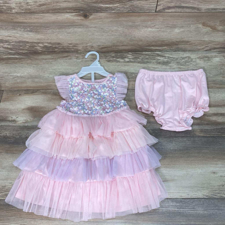 Pippa & Julie NEW 2Pc Sequin Dress & Bloomers sz 24m - Me 'n Mommy To Be