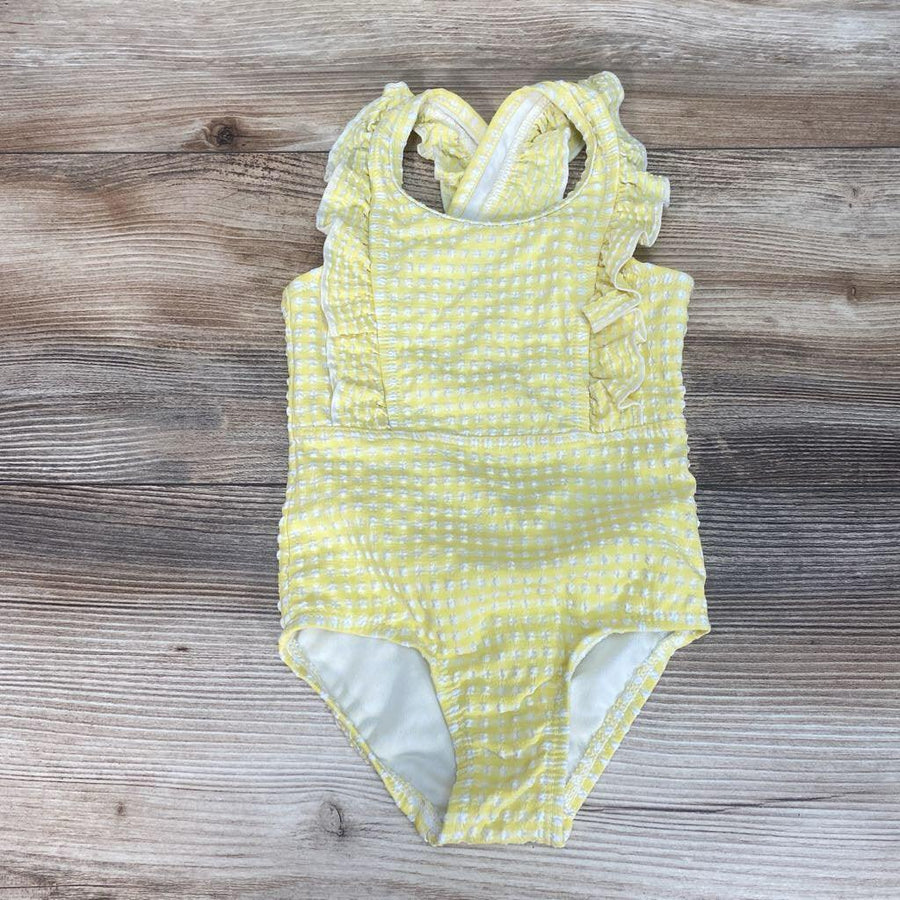 Cat & Jack Ruffle Swimsuit sz 12m - Me 'n Mommy To Be