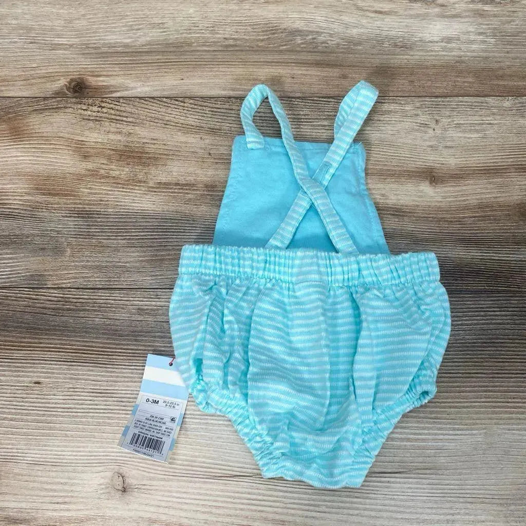 NEW Cat & Jack Striped Romper sz 0-3M - Me 'n Mommy To Be