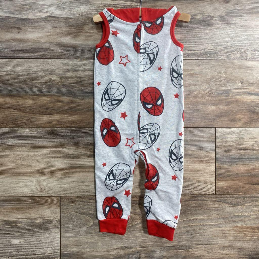NEW Marvel Spiderman Hooded Romper sz 12m - Me 'n Mommy To Be