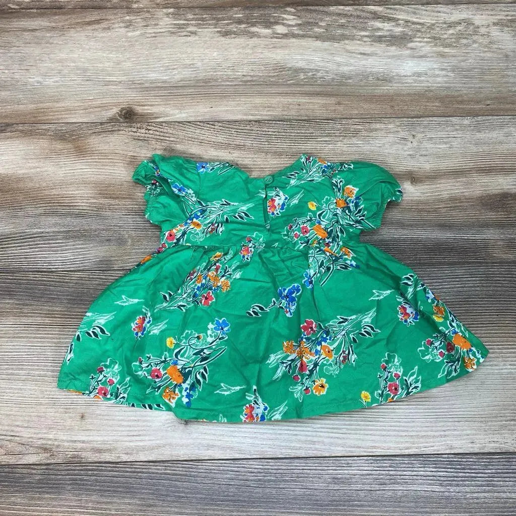 NEW Cat & Jack Floral Short Sleeve Dress Set sz 0-3m - Me 'n Mommy To Be