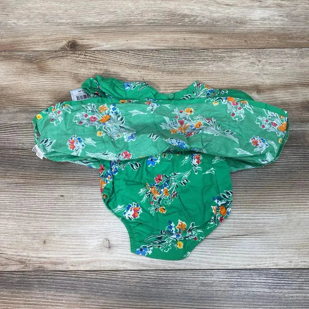 NEW Cat & Jack Floral Short Sleeve Dress Set sz 0-3m - Me 'n Mommy To Be