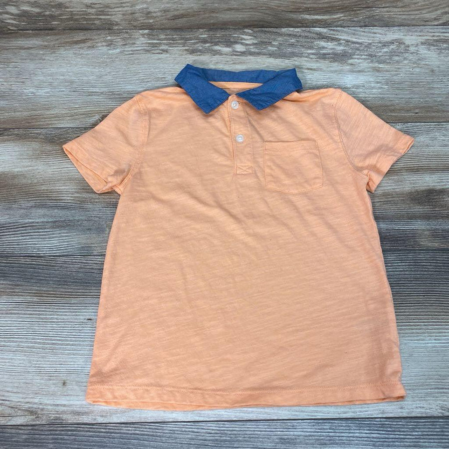 Cat & Jack Polo Pocket Shirt sz 4-5T - Me 'n Mommy To Be