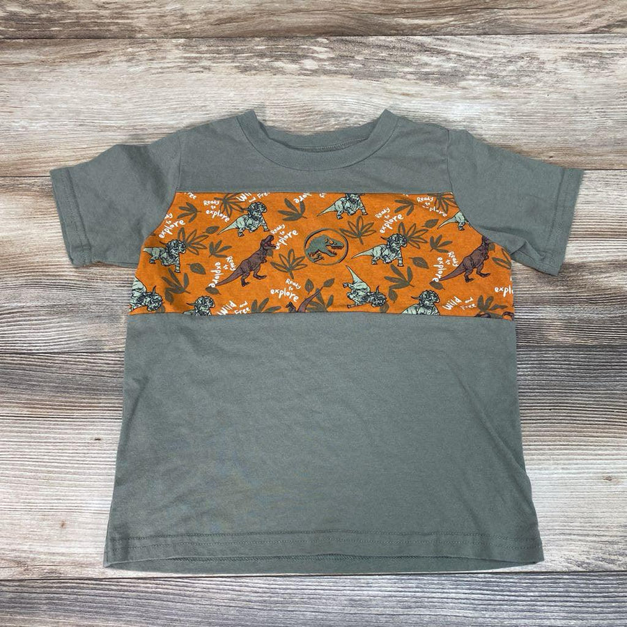 Jurassic World Dino Shirt sz 5T - Me 'n Mommy To Be