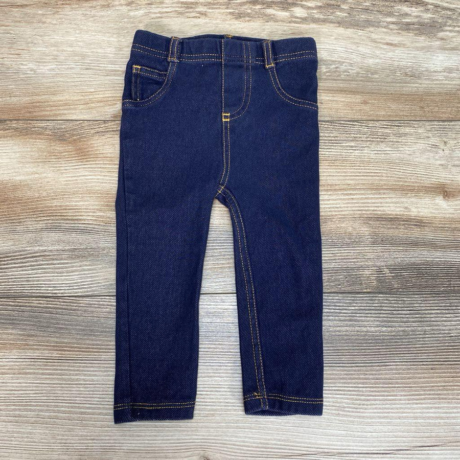 First Impressions Faux Denim Leggings sz 12m - Me 'n Mommy To Be