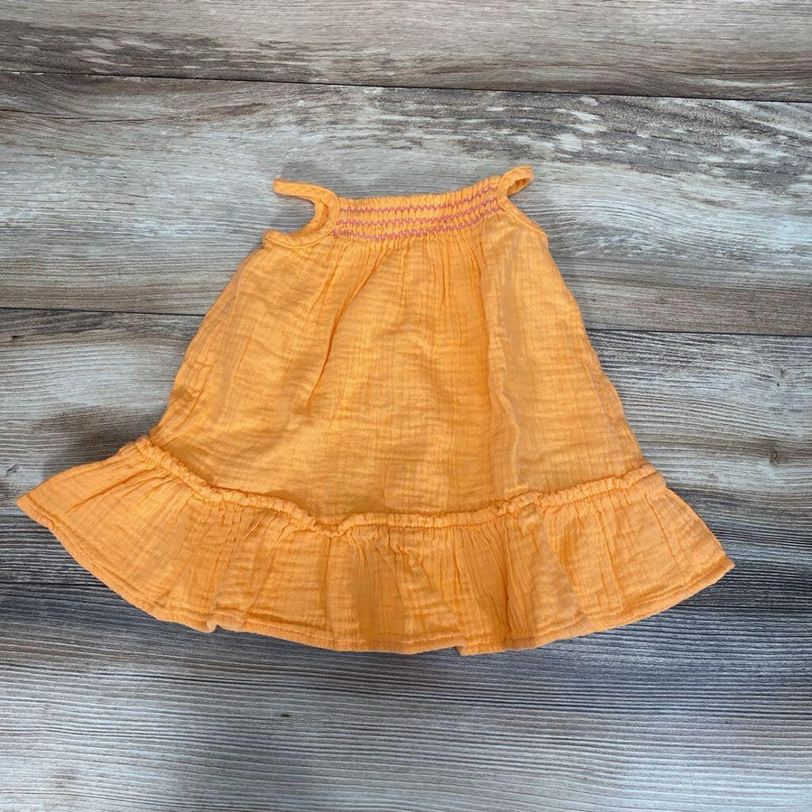 Old Navy Muslin Smocked Dress sz 6-12m - Me 'n Mommy To Be