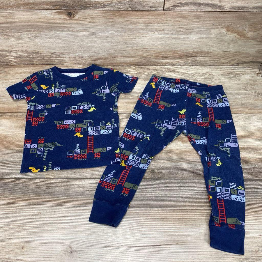 Carter's 2Pc Dino Game Pajama Set sz 2T - Me 'n Mommy To Be