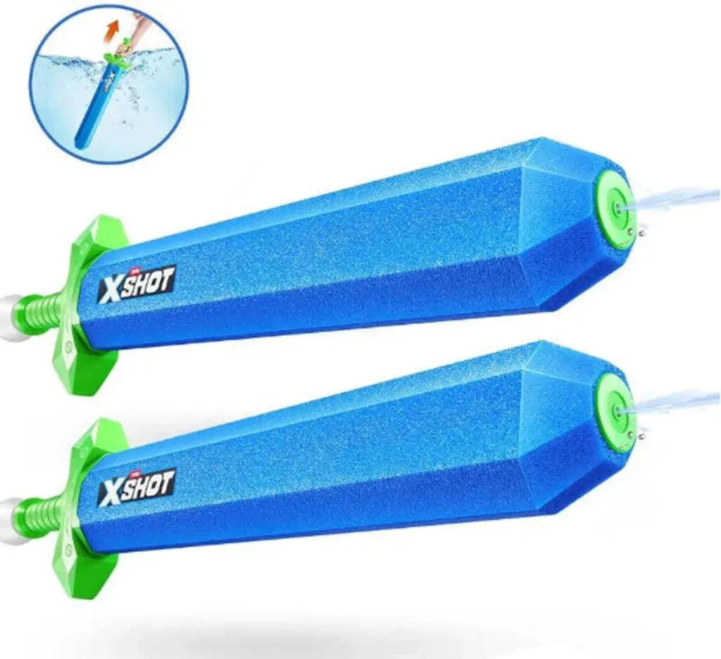 NEW Zuru 2Pk X-Shot Water Warfare Water Sword - Me 'n Mommy To Be