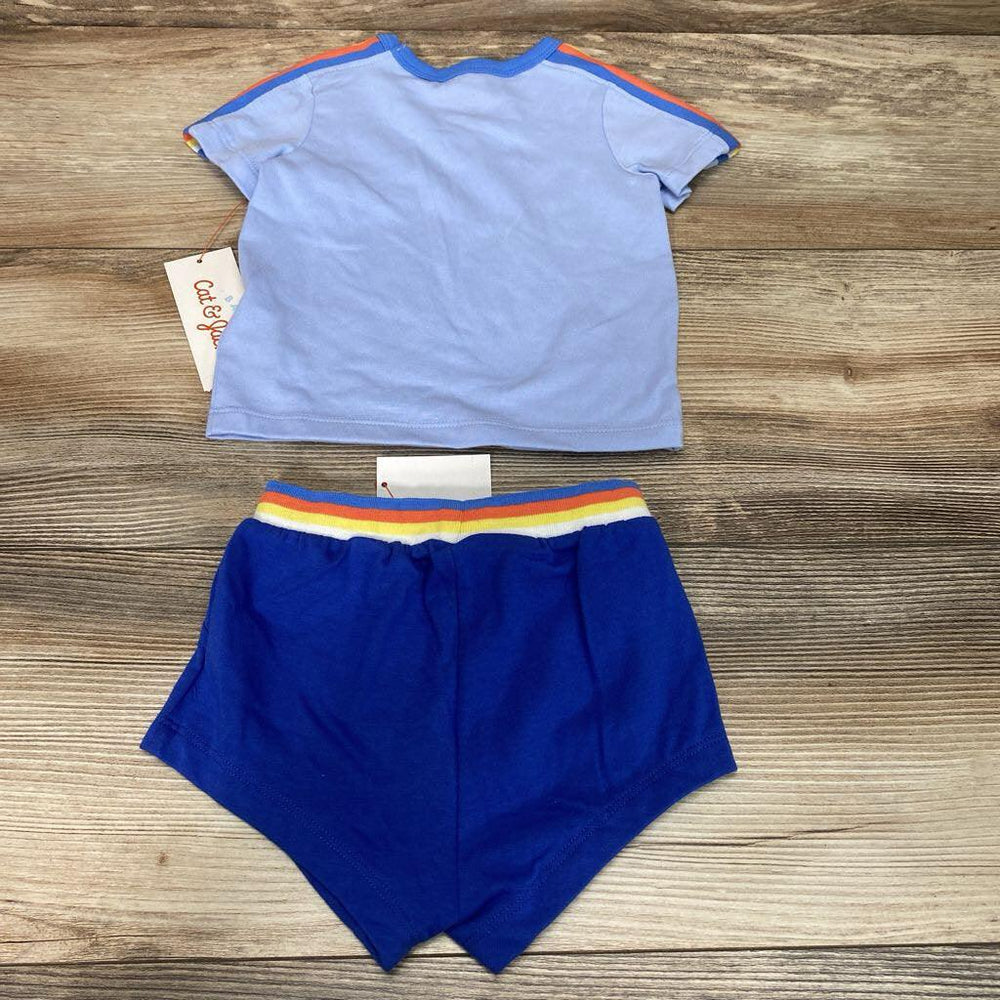 NEW Cat & Jack 2pc Shirt & Shorts sz 6-9m - Me 'n Mommy To Be