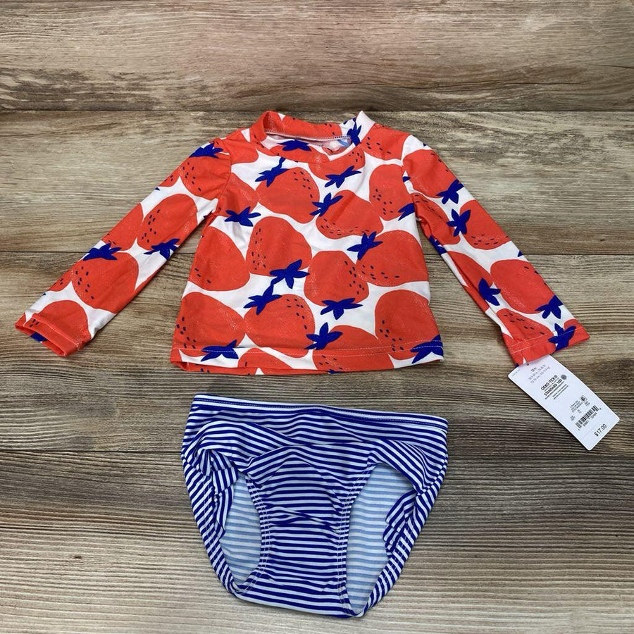 NEW Just One You 2pc Strawberry Rashguard Set sz 12m - Me 'n Mommy To Be