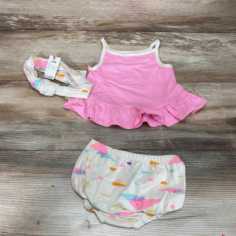 NEW Cat & Jack 3pc Beach Baby Set sz 6-9m - Me 'n Mommy To Be