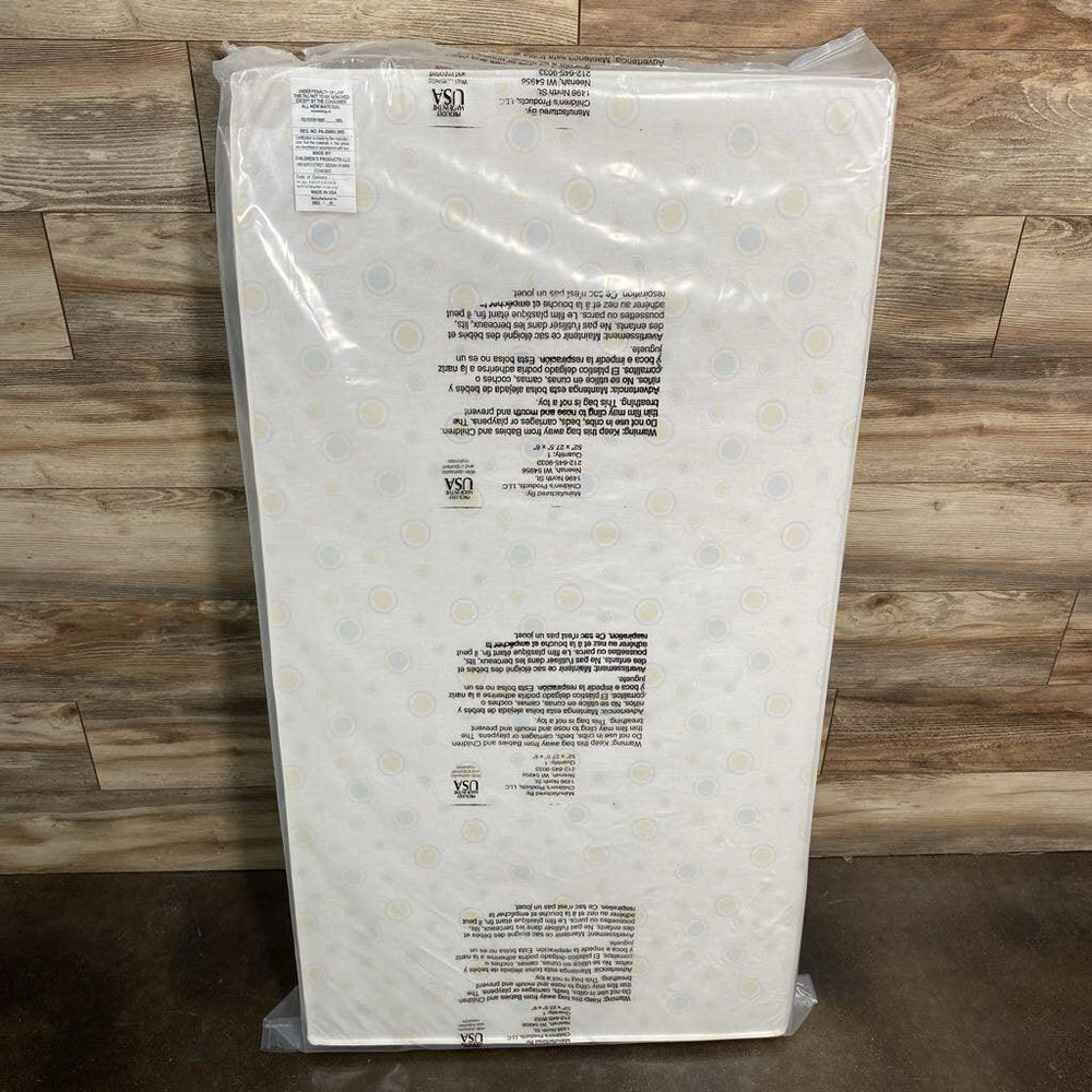 NEW Delta Children Twinkle Stars Dual Sided Crib and Toddler Mattress - Me 'n Mommy To Be