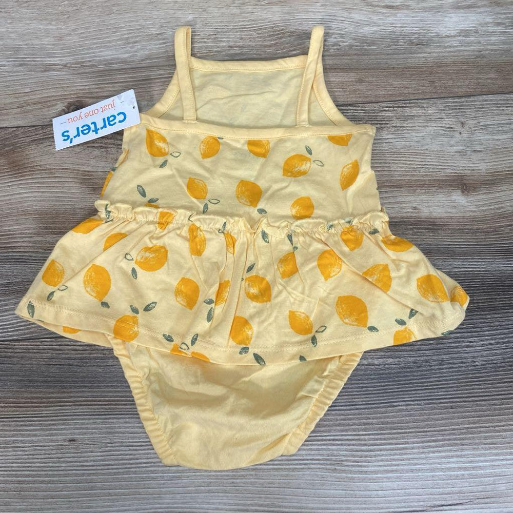 NEW Just One You Lemons Skirted Romper sz 6m - Me 'n Mommy To Be