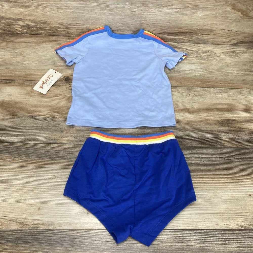 NEW Cat & Jack 2pc Shirt & Shorts sz 18m - Me 'n Mommy To Be