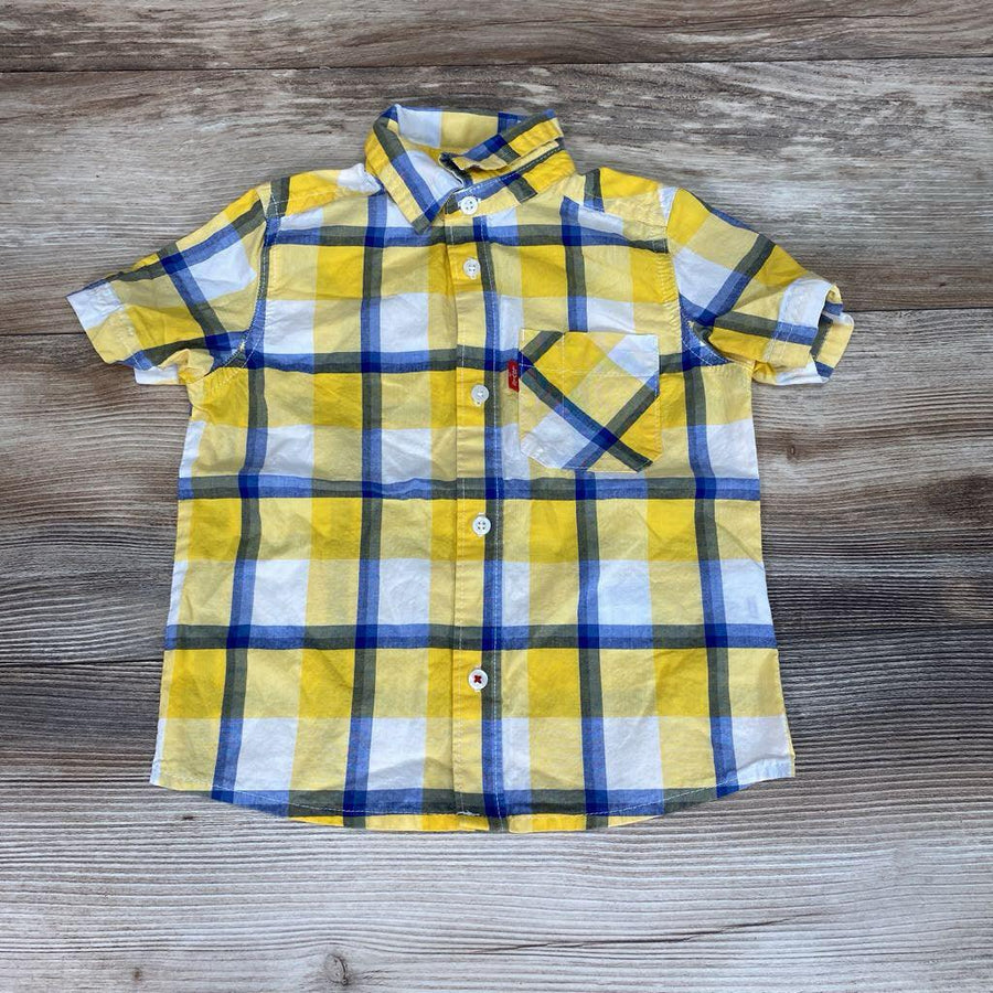 Levi's Plaid Button-Up Shirt sz 2T - Me 'n Mommy To Be