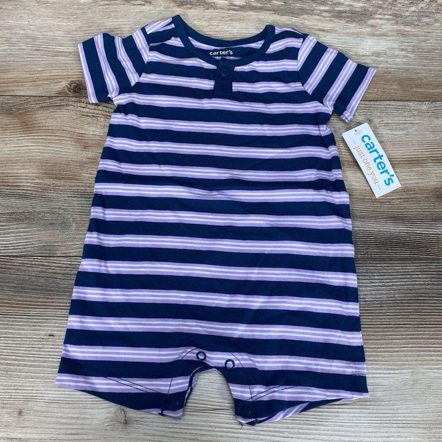 NEW Just One You Striped Shortie Romper sz 9m - Me 'n Mommy To Be
