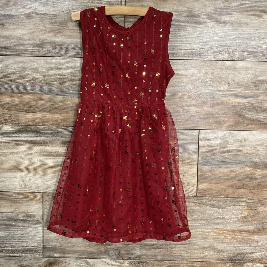Wonder Nation Sleeveless Sequin Dress sz 4-5T - Me 'n Mommy To Be