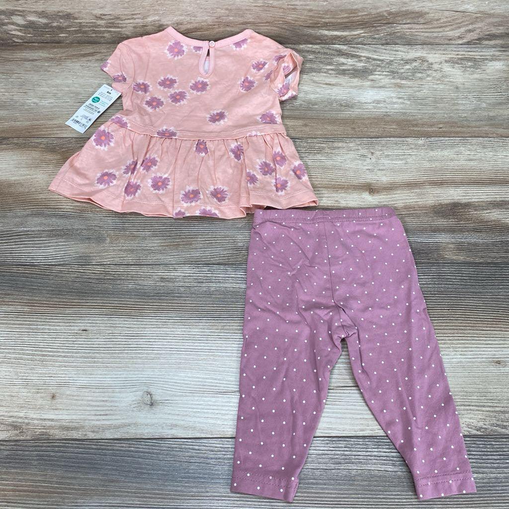 NEW Just One You 2pc Floral Shirt & Leggings sz 6m - Me 'n Mommy To Be