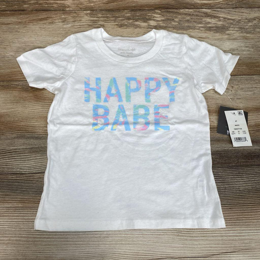 NEW Grayson Mini Happy Babe Shirt sz 4T - Me 'n Mommy To Be