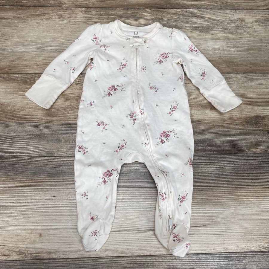 BabyGap Floral Sleeper sz 0-3m - Me 'n Mommy To Be