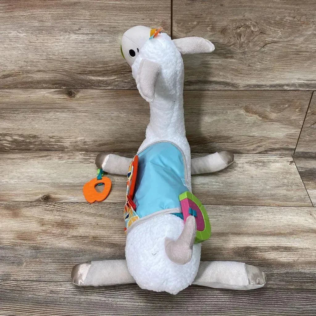 Fisher Price Grow With Me Tummy Time Llama Plush - Me 'n Mommy To Be