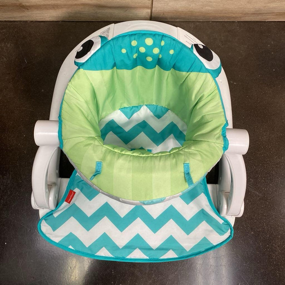 Fisher Price Sit-Me-Up Floor Seat-Frog - Me 'n Mommy To Be